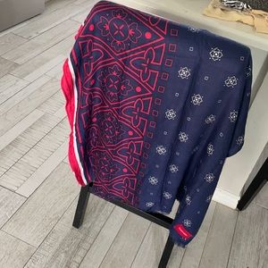Red White and Blue scarf/wrap